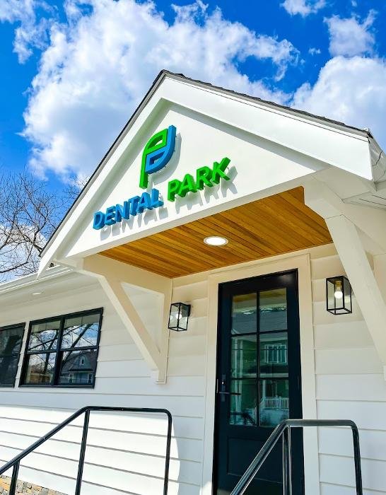 exterior of dental park | dentist dedham ma