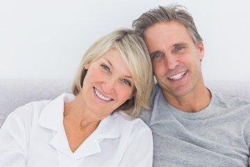 dental implants dedham | smiling couple